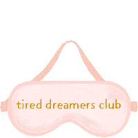 Tired Dreamers Club by Prosa de Cora