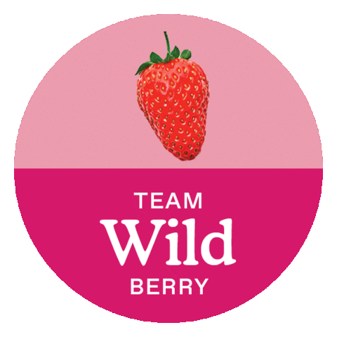 Strawberry Wild Berry Sticker by Bowery Farming