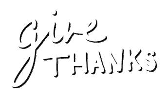 Give Thanks Thank You Sticker