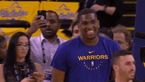 Happy Golden State Warriors GIF by NBA
