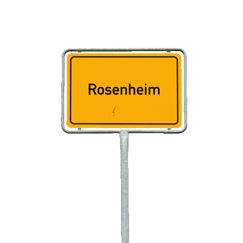 Rose Bayern Sticker by Stadt Rosenheim