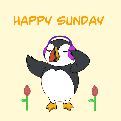 Happy Sunday Dance GIF by Puffins