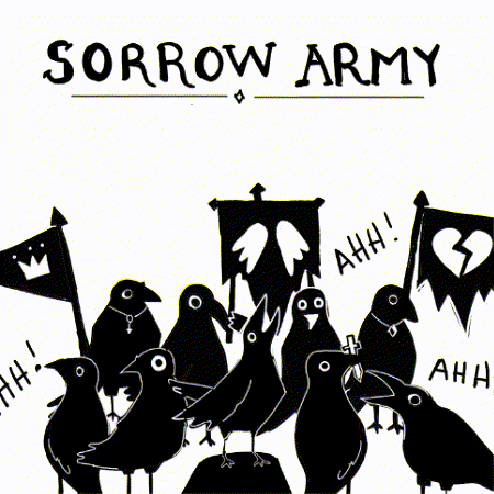 Crow Sorrow GIF
