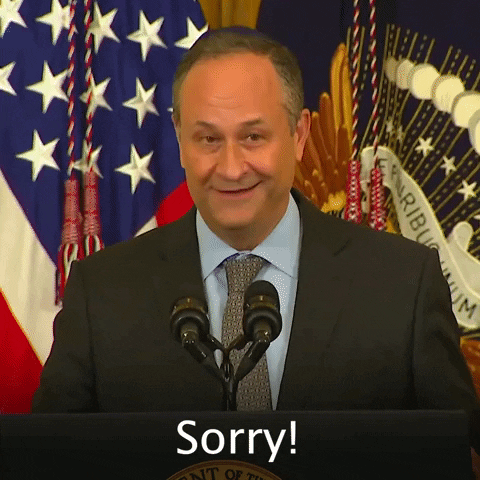 Sorry Democratic Party GIF by The Democrats