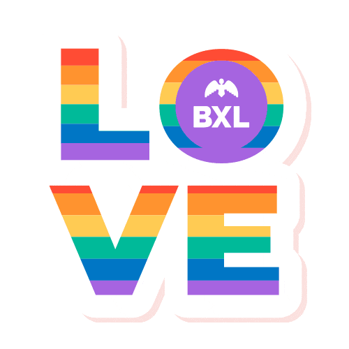 Gay Pride Love Sticker by City of Brussels