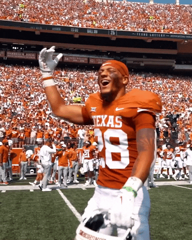 Texas Football GIF by Texas Longhorns