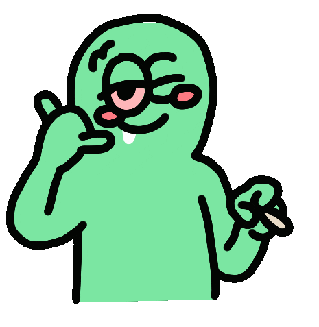 Happy Greenbabe Sticker