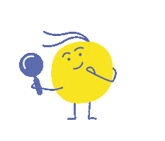 Childrens Museum Magnifying Glass Sticker by Please Touch Museum