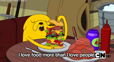 Adventure Time Food GIF