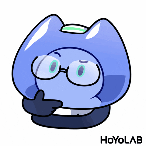 Serious Thinking GIF by HoYoLAB