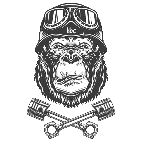 HBC Bikers App Sticker