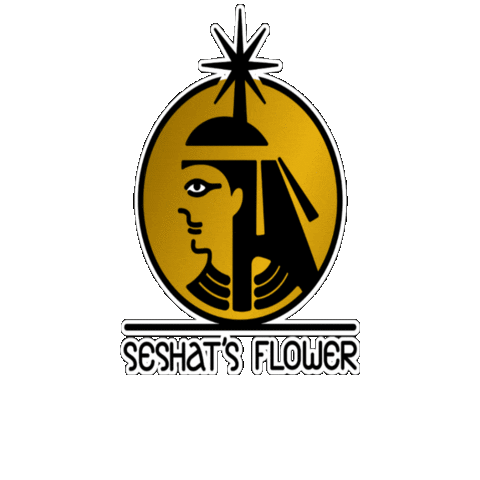 Seshat's Flower Sticker
