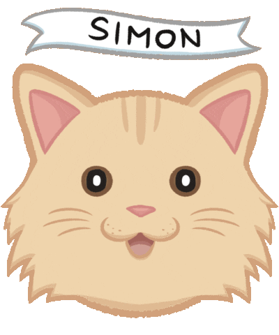 Cat Kitty Sticker by Arthacat Tirta Surya