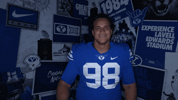 Lets Go GIF by BYU Cougars