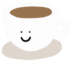 Happy Coffee Sticker