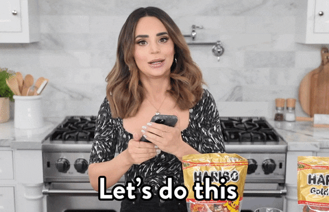 Lets Go Ro GIF by Rosanna Pansino - Find & Share on GIPHY