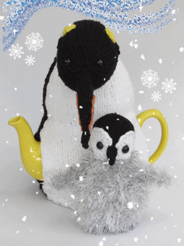 Climate Change Penguin GIF by TeaCosyFolk