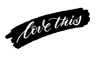 Calligraphy Love This Sticker