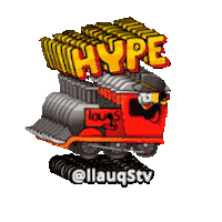 llauqS Sticker