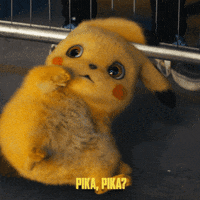 scared animation GIF by POKÉMON Detective Pikachu