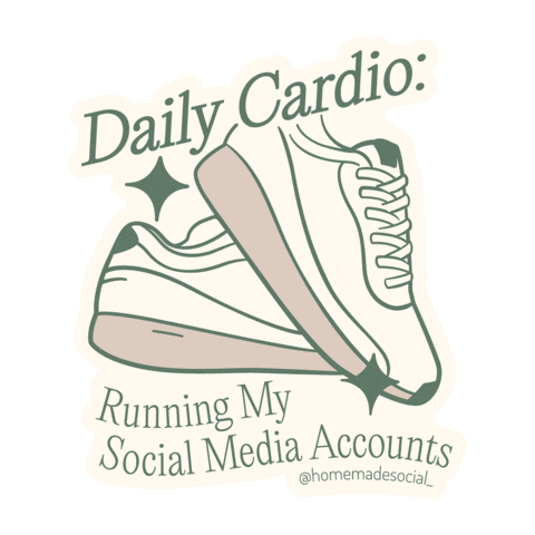 Homemade Social Sticker