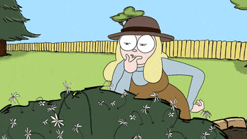 2d animation thinking the gnoming
