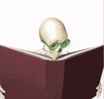 Book Reading GIF
