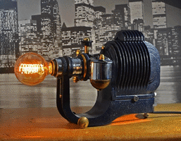 Steampunk Metropolis GIF