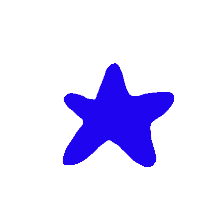 Happy Star Sticker