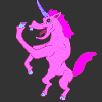 Pink Fluffy Unicorn GIF - Pink Fluffy Unicorn Dancing On The