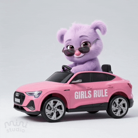 Girls Rule Girl GIF by The Fuzzlets