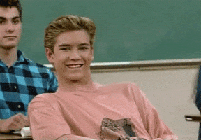 Saved By The Bell Smiling GIF