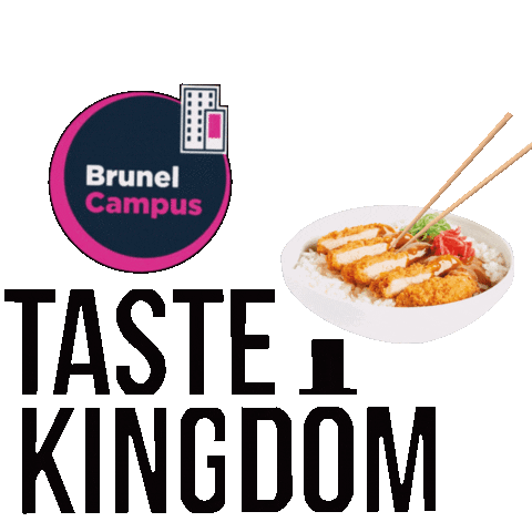Brunelra Tastekingdom Residencesambassadors Bruneluniversitylondon London University Sticker by Brunel Residences Ambassadors