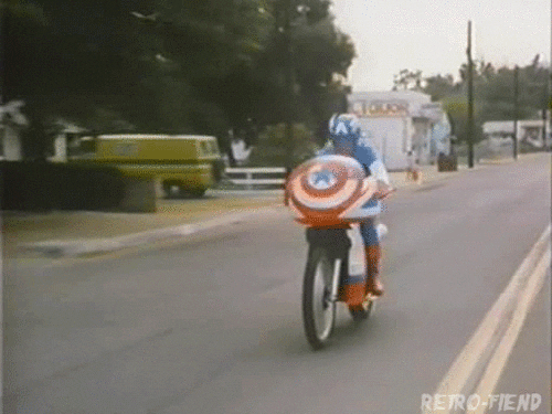 Captain America Marvel GIF by RETRO-FIEND - Find & Share on GIPHY