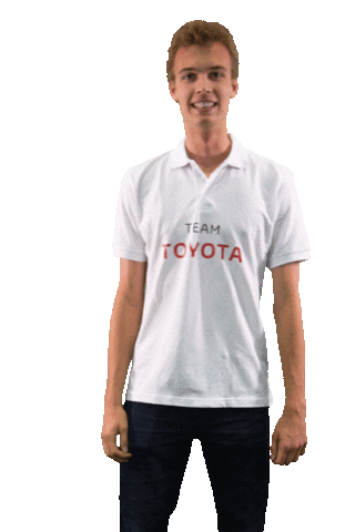 Excited Beach Sticker by Team Toyota Deutschland