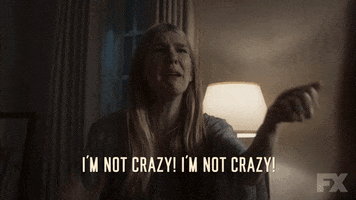Im Not Crazy American Horror Story GIF by AHS