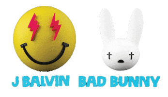 Bad Bunny Reggaeton Sticker by J Balvin