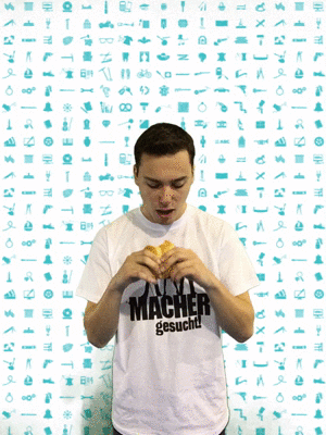 hungry snack GIF by Macher gesucht!