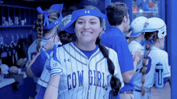 McNeeseSports game face game day ncaa softball cowgirls GIF