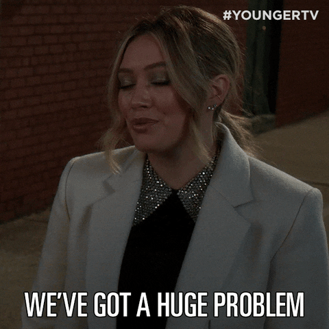 Problem Help GIF by YoungerTV