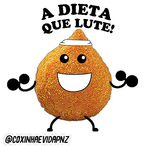 Comida Festa Sticker by Coxinha é Vida