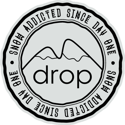 Snow Drop Sticker by Psicografici