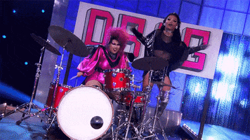 Rocking Out Drag Race GIF by RuPaul's Drag Race