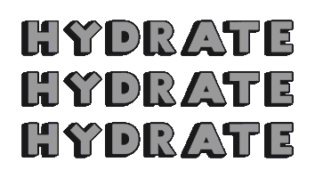 Stay Hydrated Drink Water Sticker by Aquabest