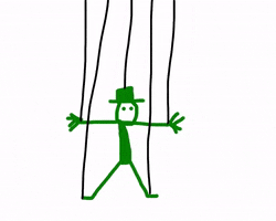 Puppet Be Yourself GIF by Barbara Pozzi