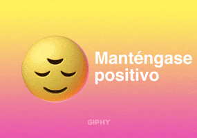 Manténgase Positivo GIF by GIPHY Cares
