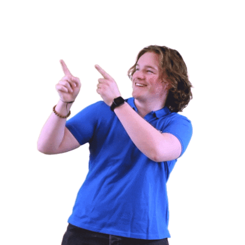 Clickhere Sticker by ROC Rivor