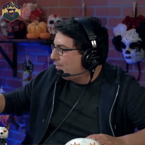 Shocked Day Of The Dead GIF by Hyper RPG