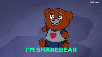 Bear Tell Me More GIF by Adult Swim