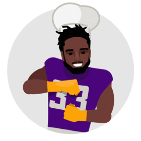 Minnesota Vikings Football GIF by SportsManias